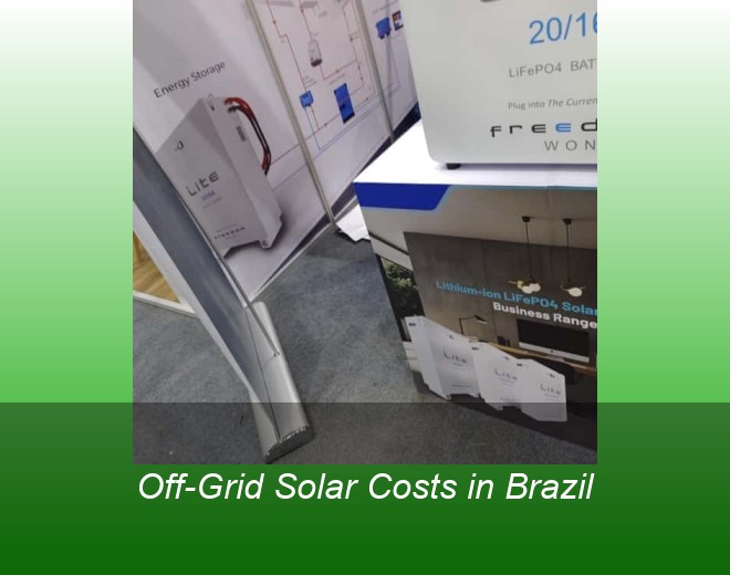 Off-Grid Solar Costs in Brazil